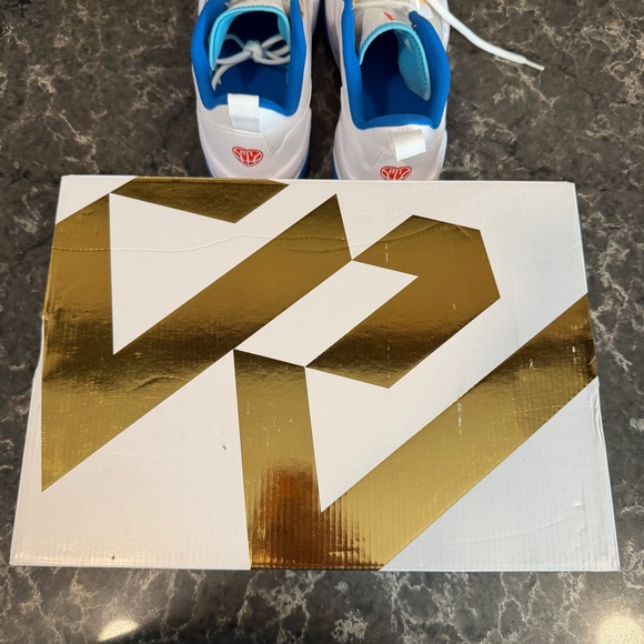 NEW Air Jordan Westbrook One Take 4- White/Chile Red-Lagoon Pulse (DO7193 164) - Picture 9 of 10